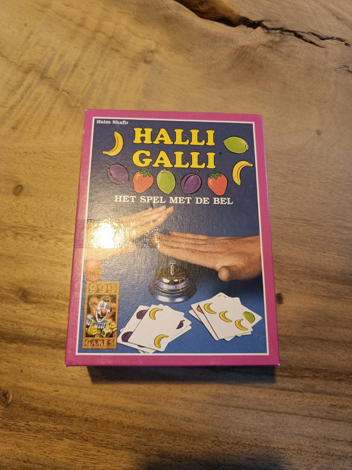 Halli Galli: Het snelle fruitspel met de bel, Vijf spelers of meer, Ophalen of Verzenden, Gebruikt, 999 Games