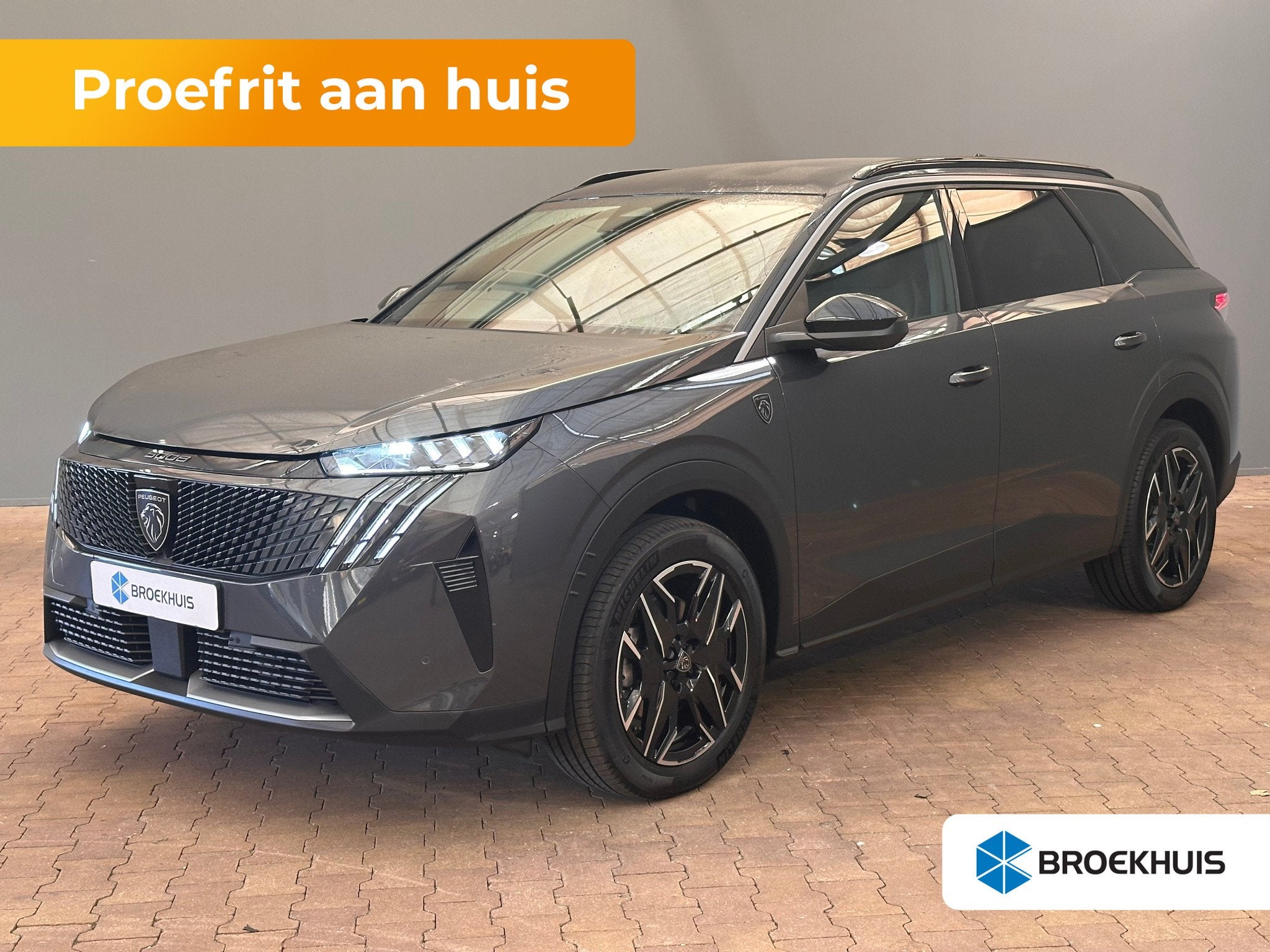 Peugeot 5008 1.2 Hybrid 136 GT, Auto's, Gebruikt, 1199 cc, 7 stoelen, Bedrijf