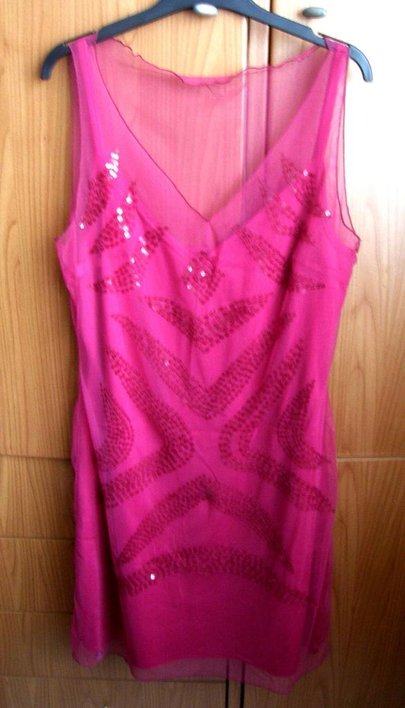 Prachtige H&M Jurk, galajurk, tuniek, h en m, maat L, Verzenden, Zo goed als nieuw, Maat 42/44 (L), Knielengte