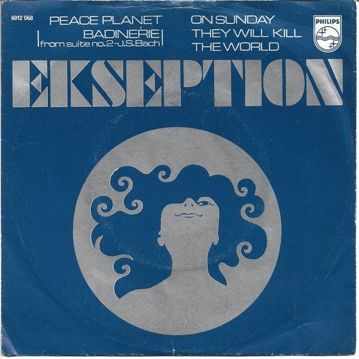 Ekseption - Peace Planet / On Sunday They Will Kill The Worl, Gebruikt, Verzenden, Originele persing, 7 inch