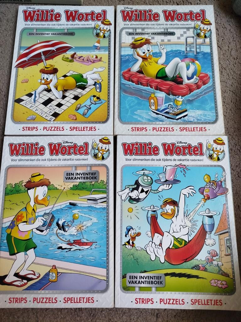 Donald Duck Willie wortel, Gelezen, Europa, Ophalen of Verzenden, Meerdere comics