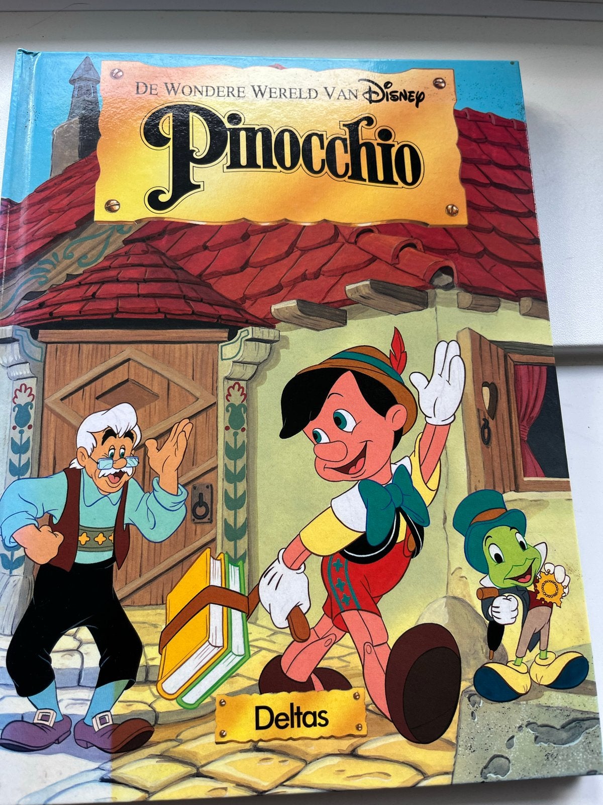 De Wondere Wereld van Disney: Pinocchio - Groot Voorleesboek, Boeken, Gelezen, 5 of 6 jaar, Jongen of Meisje, Ophalen of Verzenden