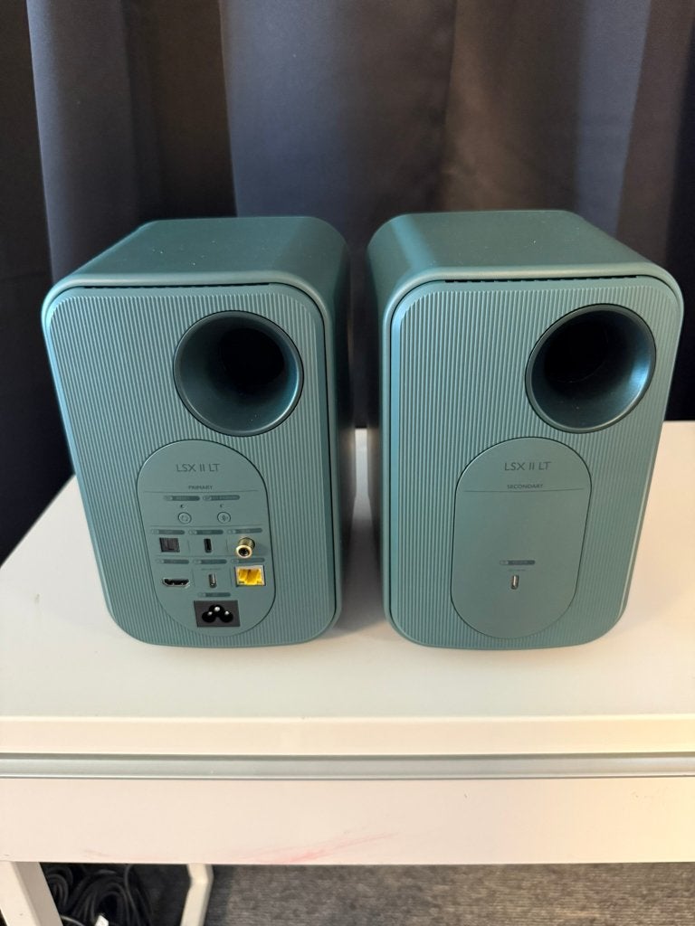KEF LSX II LT Draadloze Actieve HiFi Speakers – Nieuwstaat, Audio, Tv en Foto, Luidsprekers, Stereo speakers, Inclusief kabels