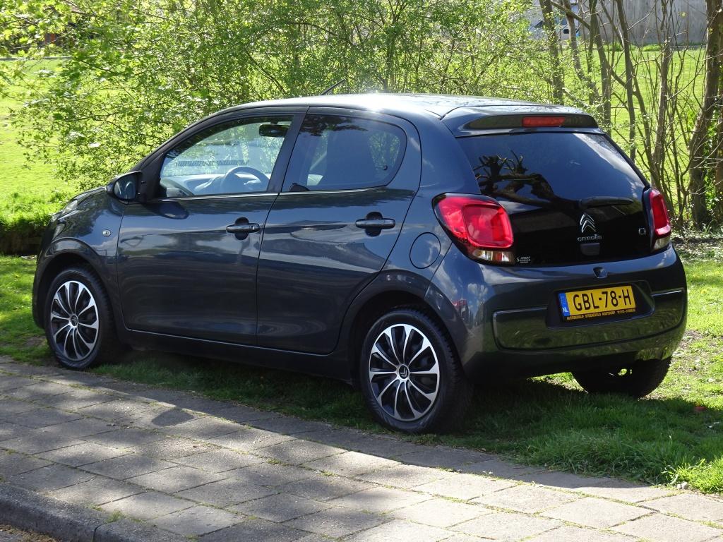 Citroën C1 1.0 VTi AUTOMAAT Shine met Groot Scherm en Airco, Stof, Gebruikt, Euro 6, C1