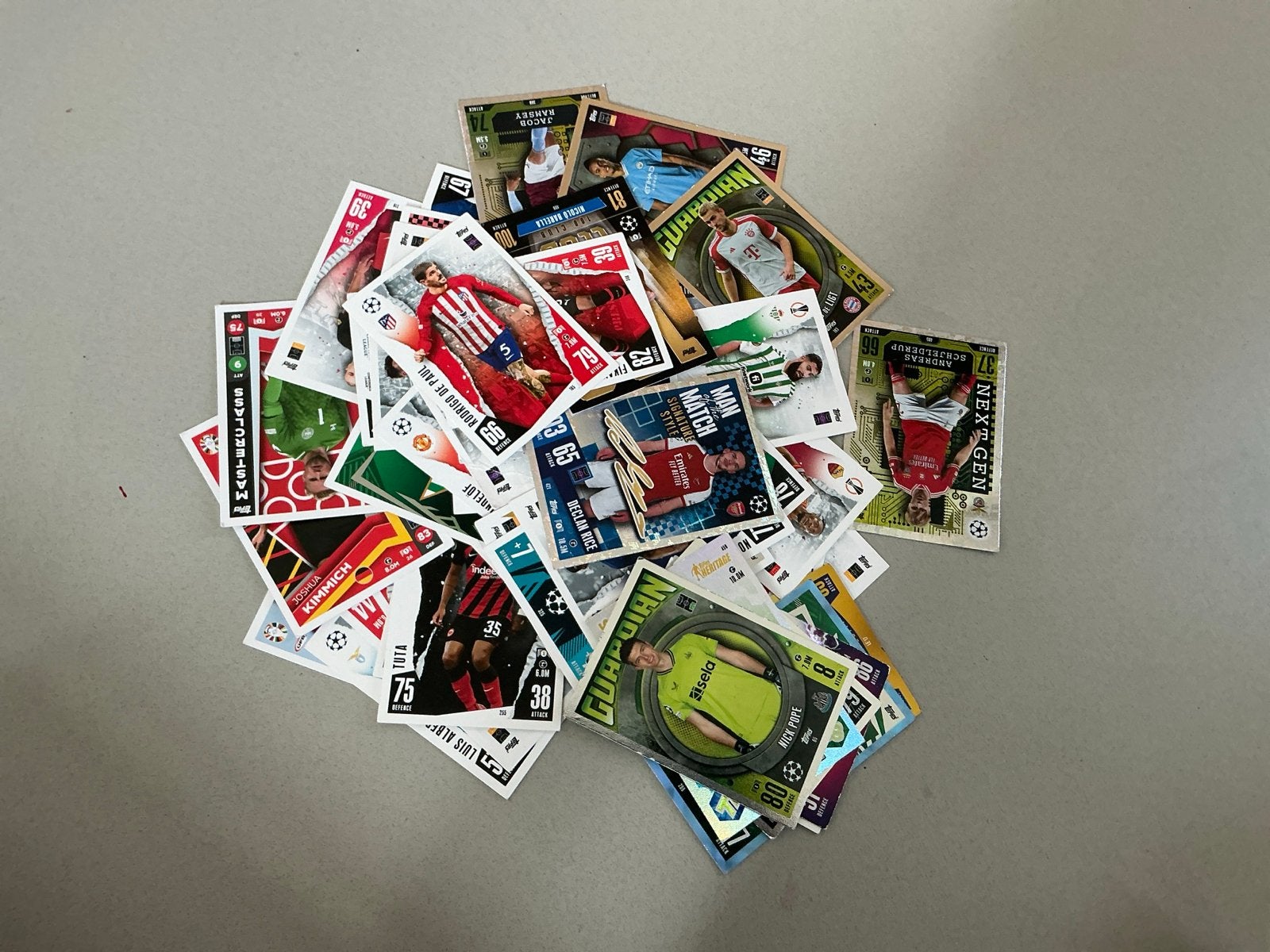 Voetbalplaatjes Champions League Match Attax, Ophalen of Verzenden, Gebruikt, Buitenlandse clubs, Spelerskaart