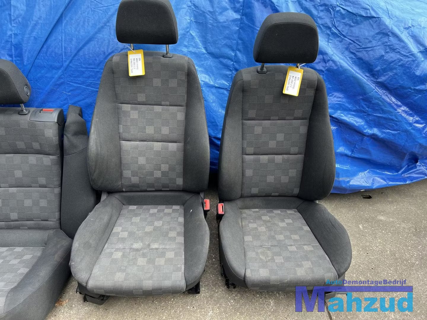 OPEL VECTRA C STATION compleet stof interieur 2003-2009, Gebruikt, Opel Automobile GmbH, Ophalen of Verzenden, Kontakt@opel-infoservice.de