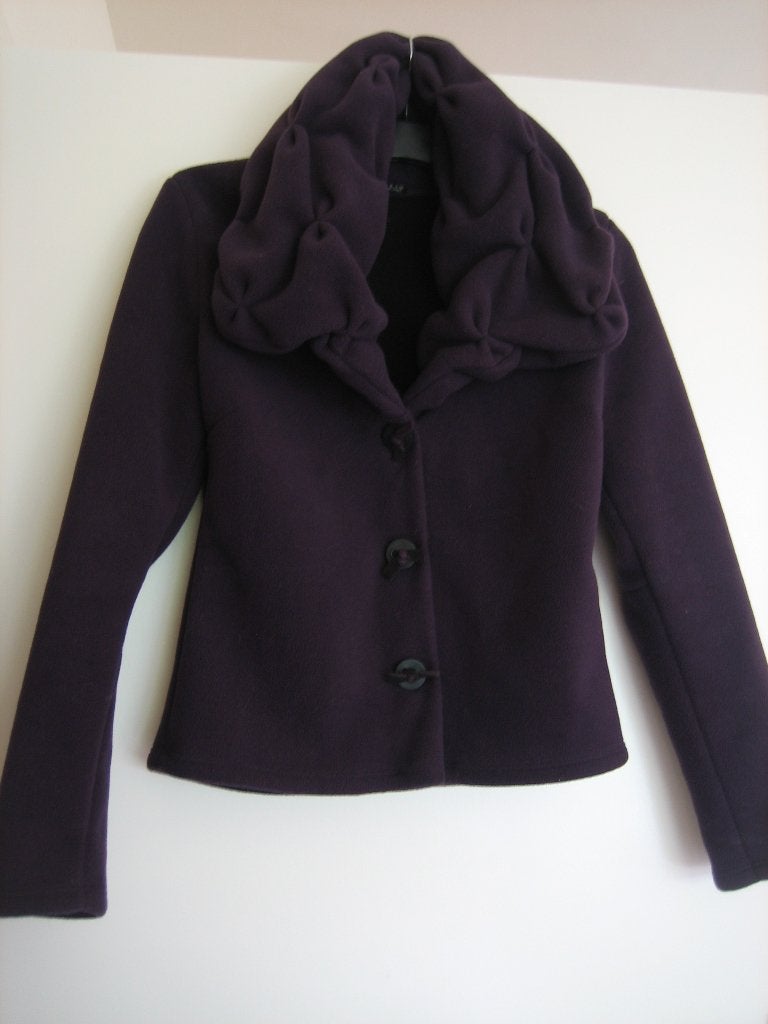 Heerlijk paars vest-jasje BORIS INDUSTRIES, 36-38 snazzeys, Kleding | Dames, Maat 38/40 (M), Boris Industries, Verzenden, Paars