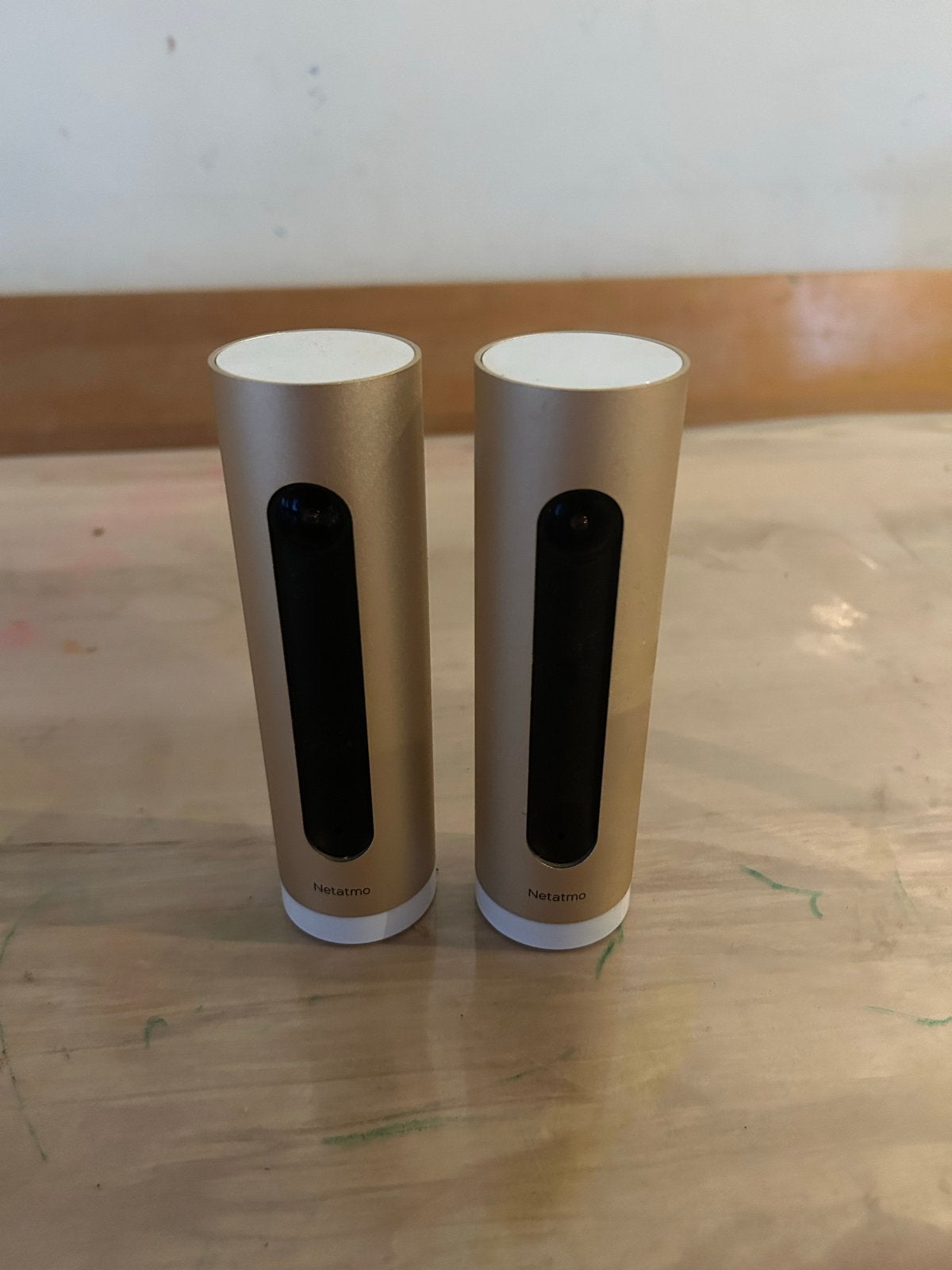 Netatmo Camera (Goud), Ophalen of Verzenden, Zo goed als nieuw