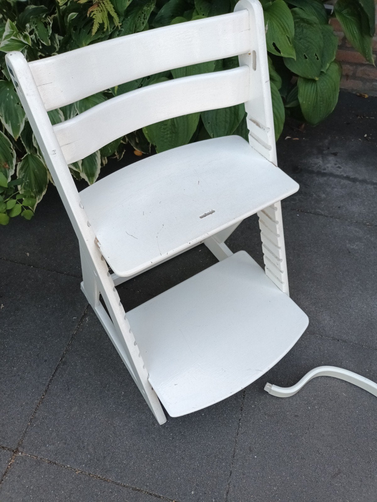 Stokke Trip Trap verstelbare kinderstoel met beugel, Ophalen, Gebruikt, Meegroeistoel, Aanschuifbaar