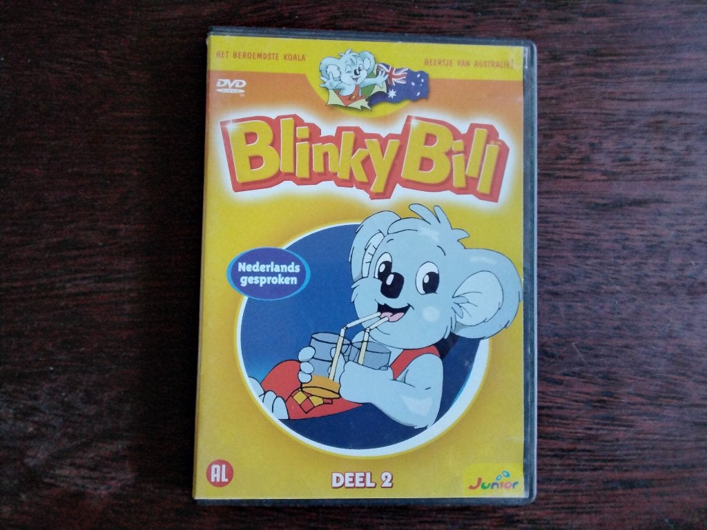 Blinky bill deel deel 2, origineel, Avontuur, Alle leeftijden, Ophalen of Verzenden, Zo goed als nieuw