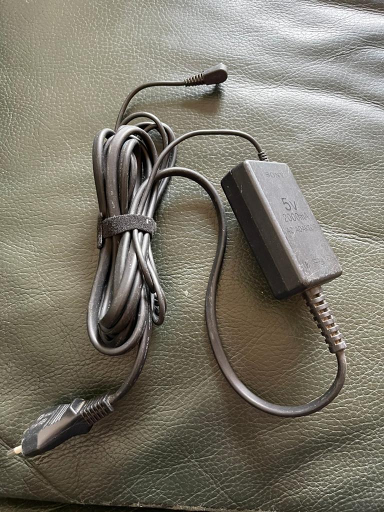 Sony PSP-104 AC Adapter inclusief netsnoer, Ophalen of Verzenden, Zo goed als nieuw, PSP
