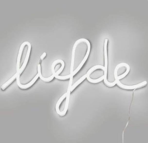 "NEON" Lamp - Liefde, Kunststof, Overige typen, Ophalen of Verzenden, Overige merken
