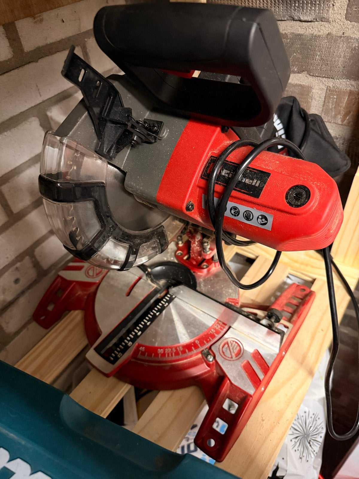 Einhell Afkortzaag - Krachtige Zaag voor Precisiewerk, Gebruikt, 600 tot 1200 watt, Ophalen of Verzenden, Afkortzaag