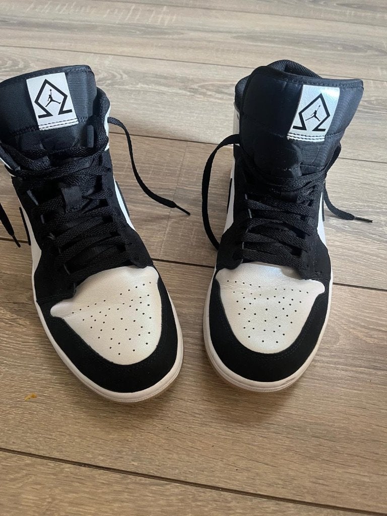 Jordans mannen schoen, Ophalen, Wit, Nike, Sneakers of Gympen