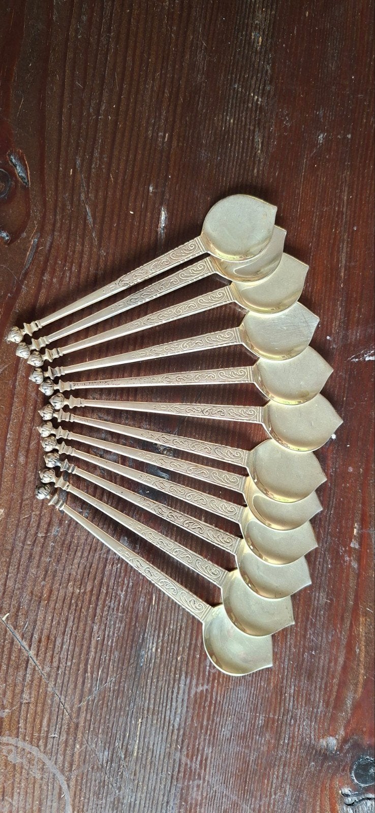 Antieke zilveren theelepels, Ophalen of Verzenden