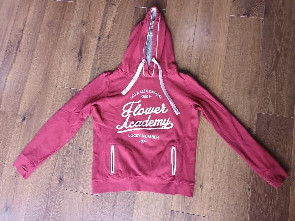 Lola & Liza rode trui sweater maat L 42 rood met capuchon, Kleding | Dames, Maat 42/44 (L), Ophalen of Verzenden, Gedragen, Rood
