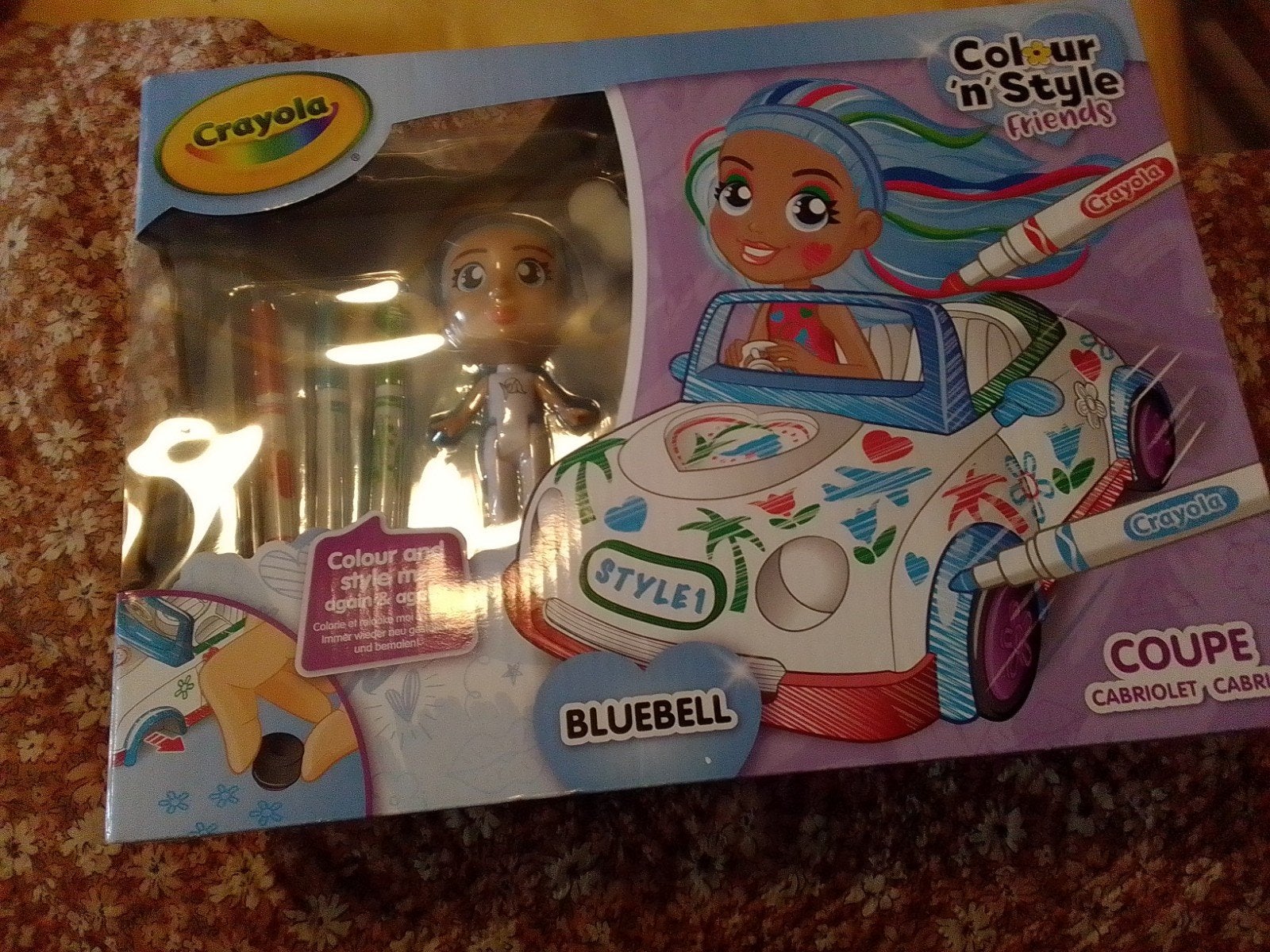 Nieuw! Crayola Colour 'n' Style Friends Bluebell Coupe, Ophalen of Verzenden