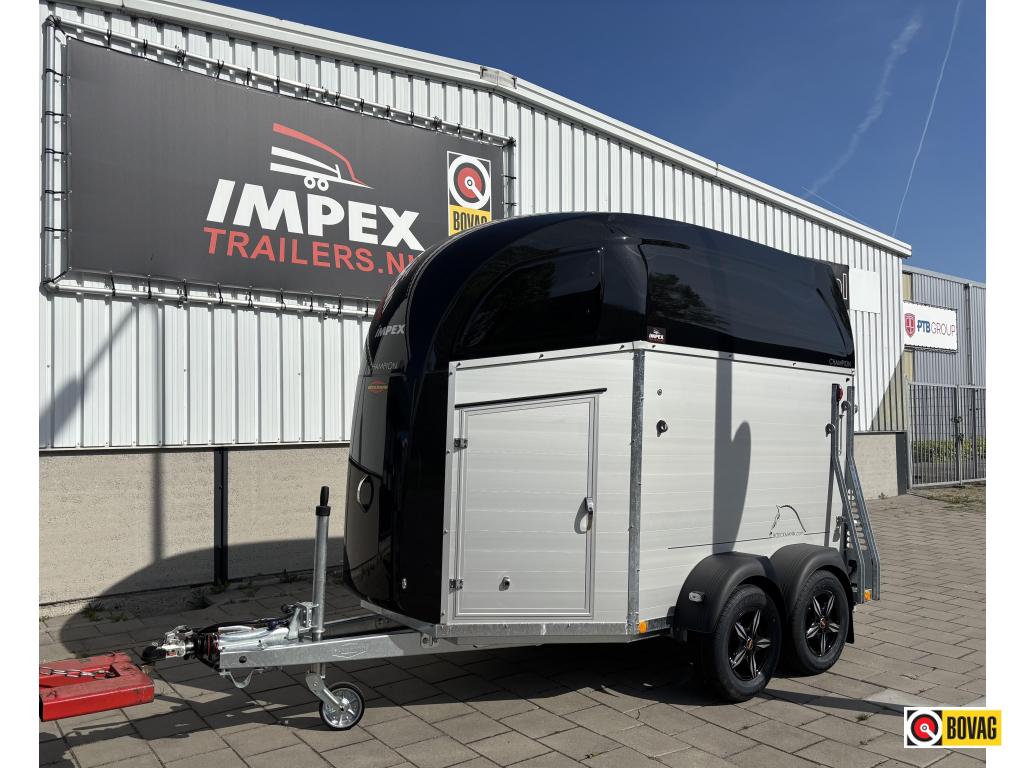 Bij Impex Bockmann Champion R CFF 2prds aluminium zadelkamer, Dieren en Toebehoren, Paarden en Pony's | Trailers en Aanhangwagens