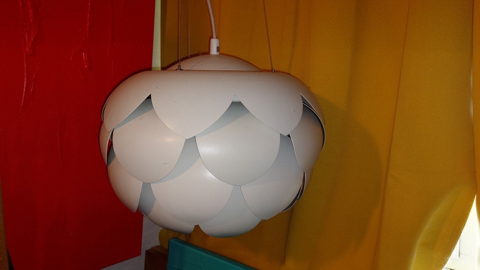 Artisjok lamp OBI metaal, Ophalen, Gebruikt, Metaal, Scandinavisch