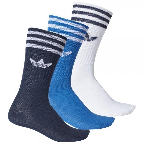 NIEUW: Adidas sokken - blauw kobalt wit - 3 paar maat 39/42, Kleding | Heren, Sokken en Kousen, Nieuw, Adidas, Maat 39 t/m 42