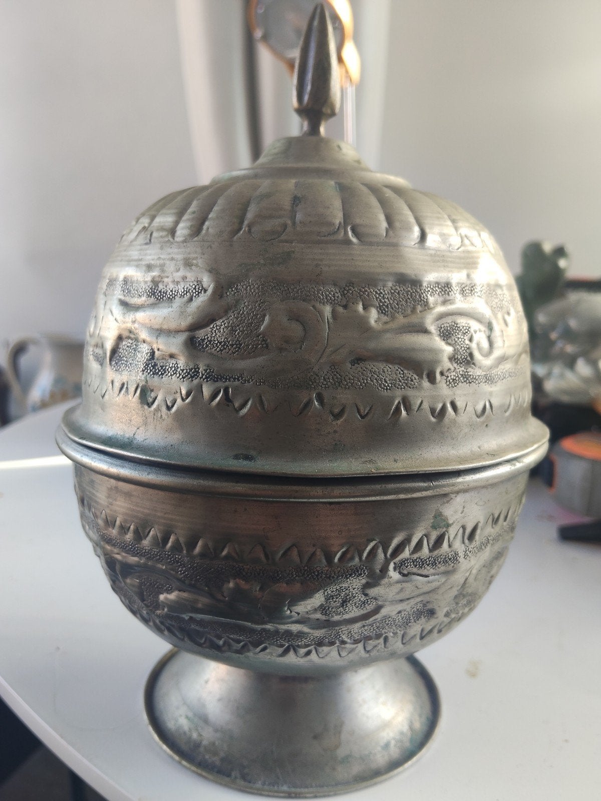 Authentieke Vintage Marokkaanse Suikerpot, Ophalen