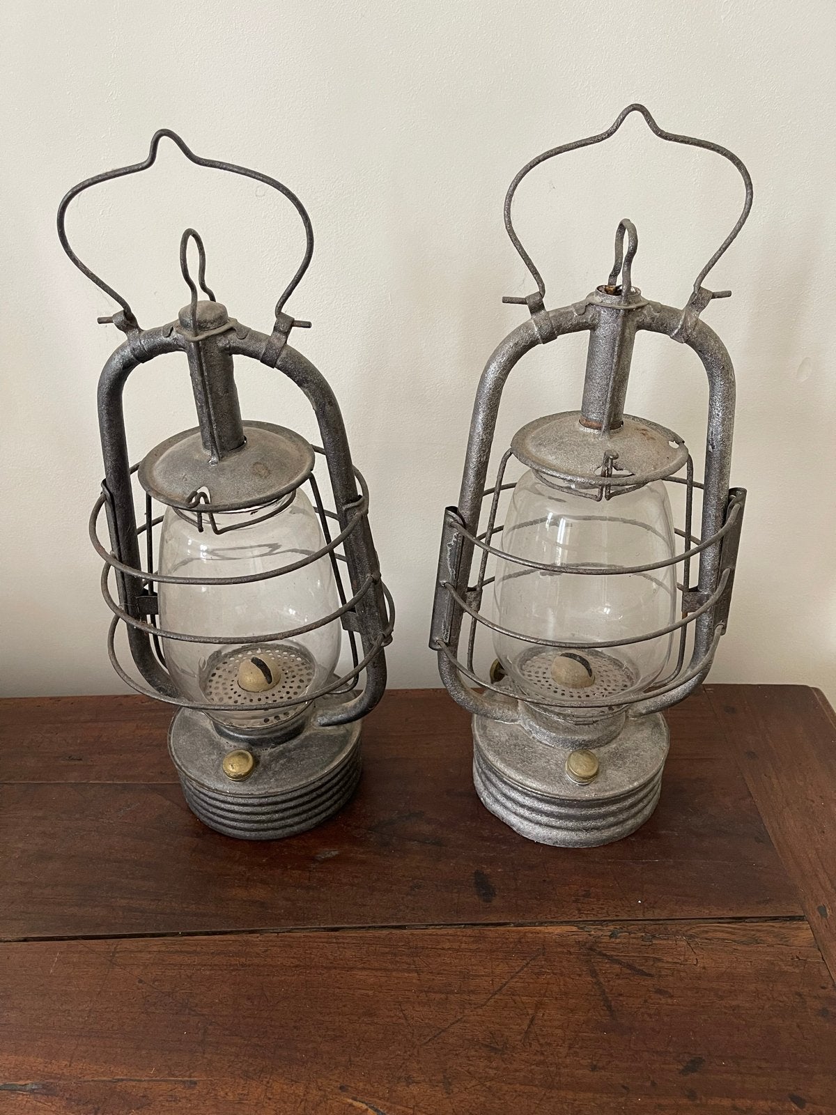 2 Originele SIF 500 stormlantaarn/petroleumlamp Frankrijk, Ophalen of Verzenden