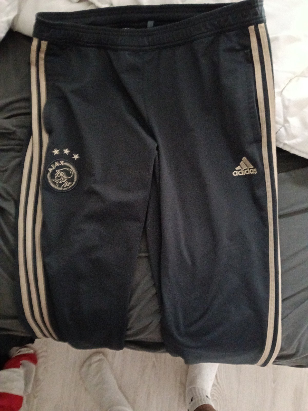 Ajax trainingsbroek - Zo goed als nieuw - Maat L, Kleding | Heren, Maat 52/54 (L), Ophalen of Verzenden, Zo goed als nieuw, Adidas