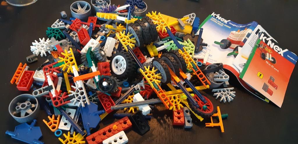 K'nex Restant, Ophalen of Verzenden, Zo goed als nieuw, Losse stenen