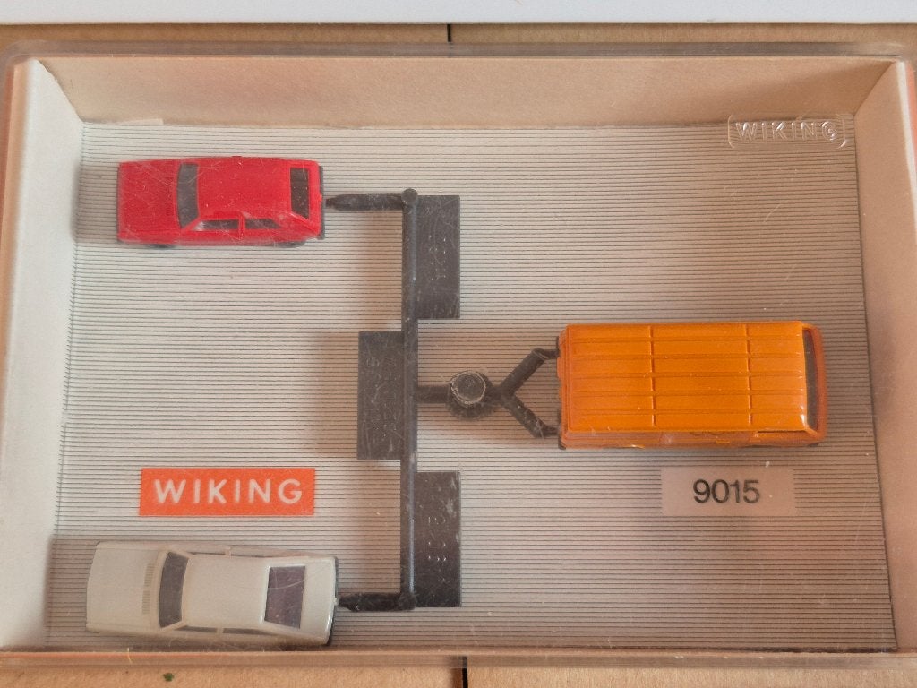Wiking 9015 - set Volkswagenmodellen (15891), Overige merken, Gelijkstroom of Wisselstroom, Overige typen, Ophalen of Verzenden