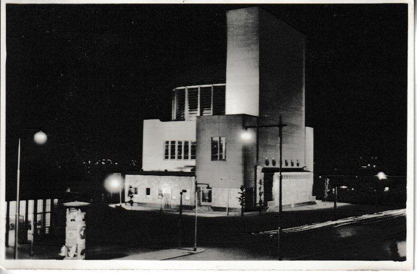 ROTTERDAM - VERVERSINGSGEBOUW MAASTUNNEL, Verzamelen, Ophalen of Verzenden, 1940 tot 1960, Ongelopen, Zuid-Holland