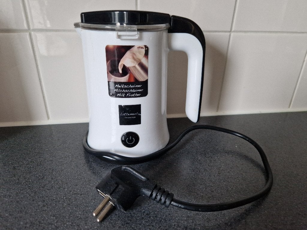 Lattemento elektrische melkopschuimer., Ophalen of Verzenden, Zo goed als nieuw