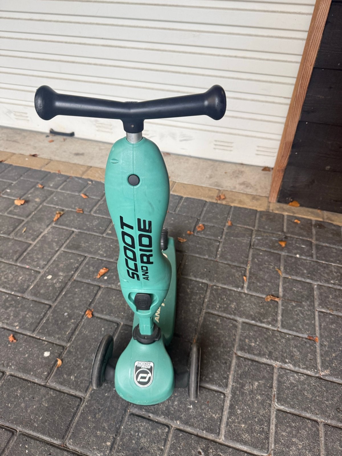 Scoot and Ride Highwaykick 1 - Mintgroen, Ophalen, Gebruikt, Gewone step