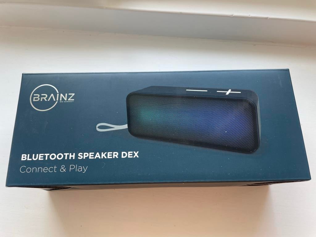 Brainz Bluetooth Speaker DEX - Nieuw in doos, Overige typen, Nieuw, Minder dan 60 watt, Ophalen