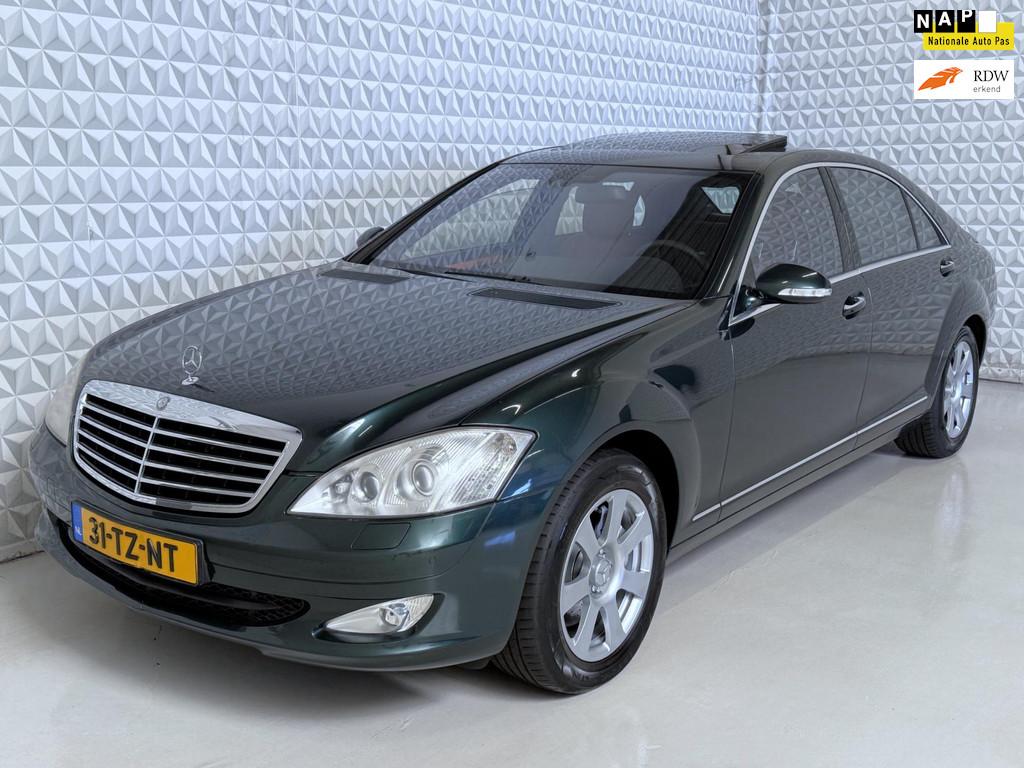 Mercedes-Benz S-klasse 320 CDI Lang Prestige (2007), Auto's, Mercedes-Benz, Automaat, Achterwielaandrijving, Gebruikt, Verwarming stoelen achter