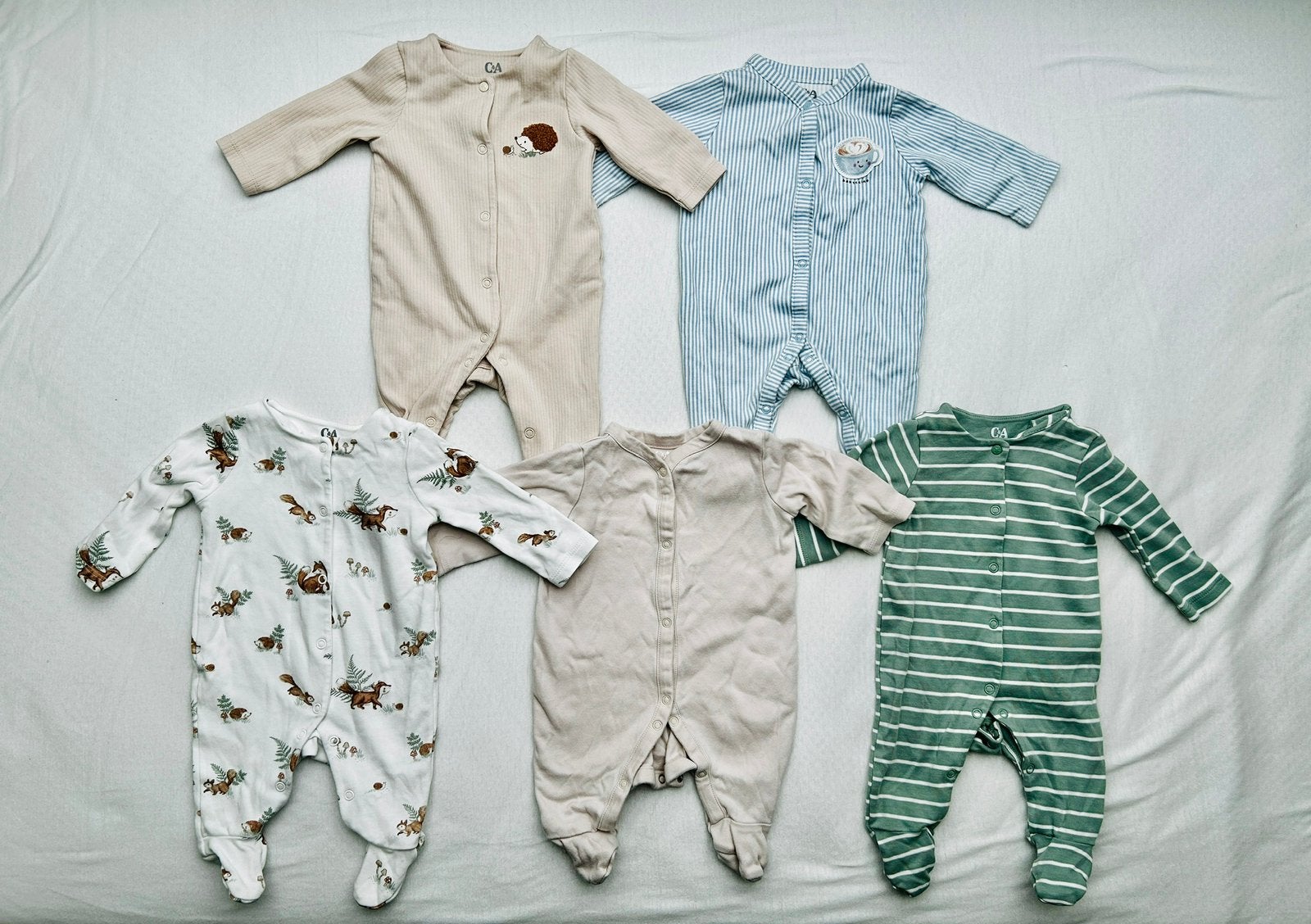 5x C&A baby boxpakjes maat 56 – newborn – €10, Ophalen of Verzenden, Zo goed als nieuw