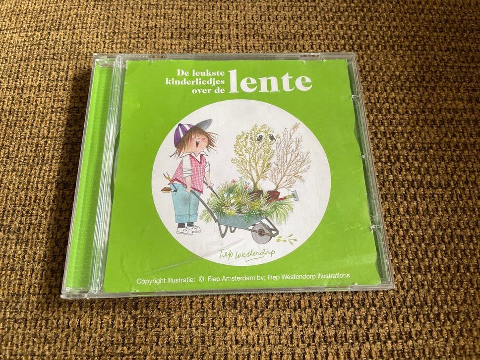 De Leukste Kinderliedjes over de Lente cd, Gebruikt, Ophalen of Verzenden, Muziek, Inclusief doosje