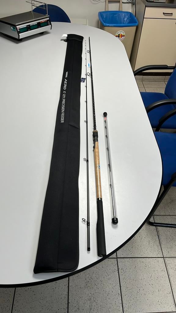 Shimano Aero X7A Precision 12 ft feeder, Watersport en Boten, Hengelsport | Witvissen, Ophalen, Nieuw, Werphengel