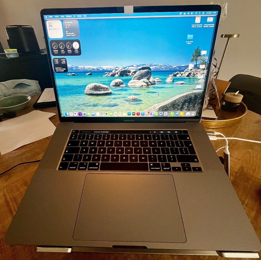 MacBook Pro 16" 2019 / i7 32gb ram512 GB SSD – schadevrij, 2 tot 3 Ghz, 512 GB, Zo goed als nieuw, 16 inch