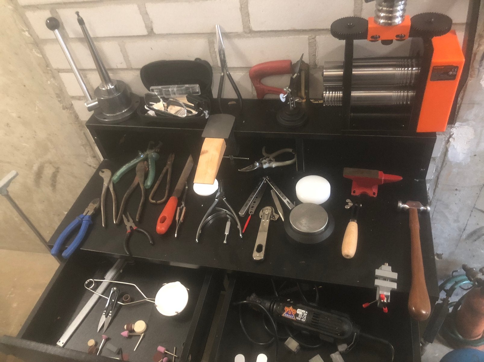 Goudsmid gereedschap, Ophalen of Verzenden, Zo goed als nieuw