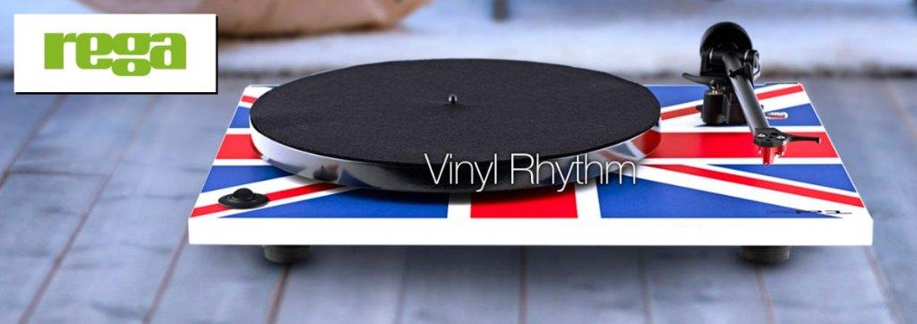 REGA RP1 Union Jack Special Edition platenspeler -occasion-, Ophalen, Zo goed als nieuw, Platenspeler, Overige merken