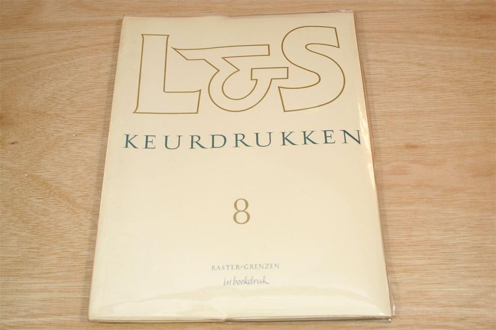 L&S Keurdrukken 8 — Rastergrenzen in Boekdruk — Compleet, Antiek en Kunst, Kunst | Litho's en Zeefdrukken, Ophalen of Verzenden