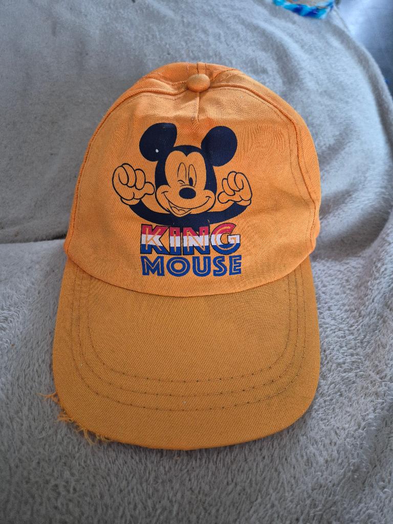 Mickey Mouse disney pet koningsdag oranjedag oranje, Ophalen, Zo goed als nieuw, Jongen of Meisje