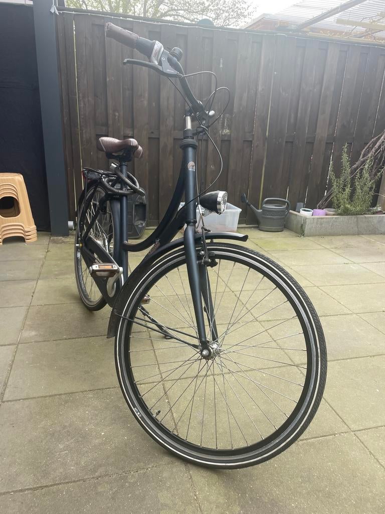 Pointer noflix ride fiets met lage instap en versnellingen, Terugtraprem, Ophalen of Verzenden, Gazelle, 53 tot 56 cm