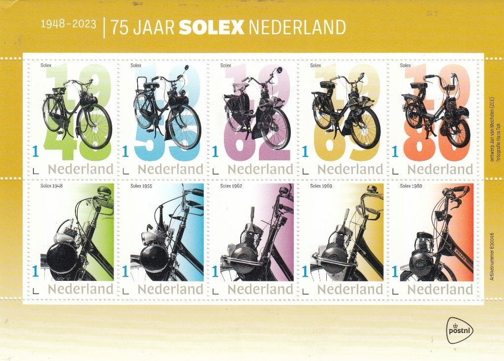 Nederland- 11.44- 2023 - 75 Jaar Solex Nederland - P, Verzenden, Na 1940, Postfris
