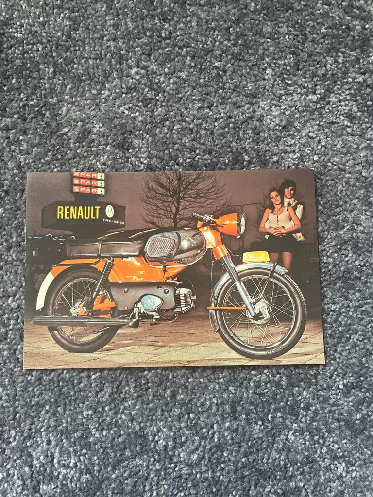Kreidler Grand Prix 4-Speed Promotie Kaart, Ophalen of Verzenden