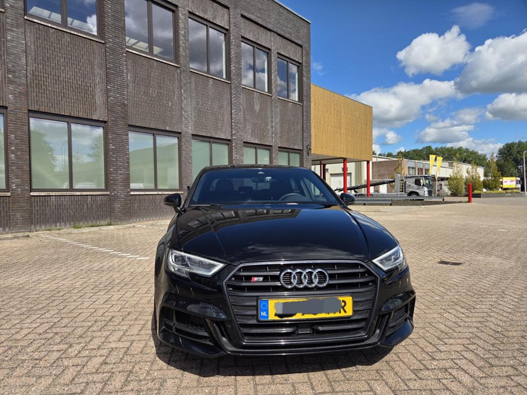 Audi S3 Tfsi 300pk S Tronic Quattro 2020 Zwart kmstand 76402, Auto's, Automaat, S3, Zwart, 4 cilinders
