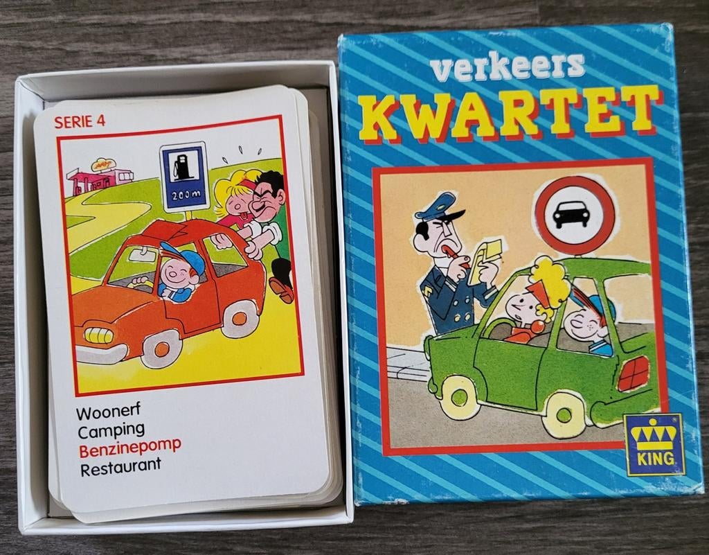 Verkeerskwartet, Ophalen of Verzenden, Gebruikt, King