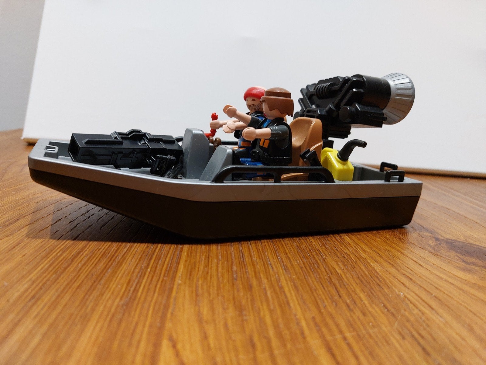 Playmobil Speedboot met figuren en accessoires, Ophalen of Verzenden, Gebruikt