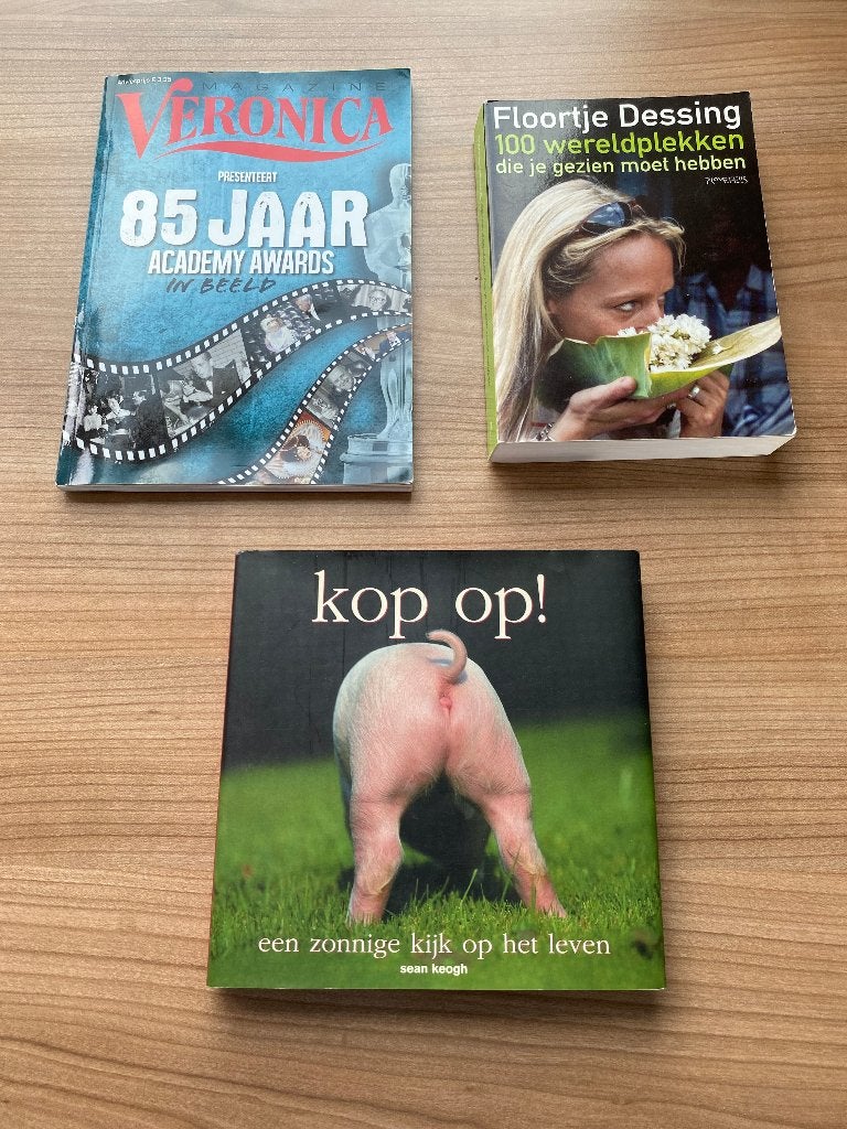 Collectie boeken 3 stuks, Boeken, Ophalen of Verzenden, Gelezen, Diverse auteurs