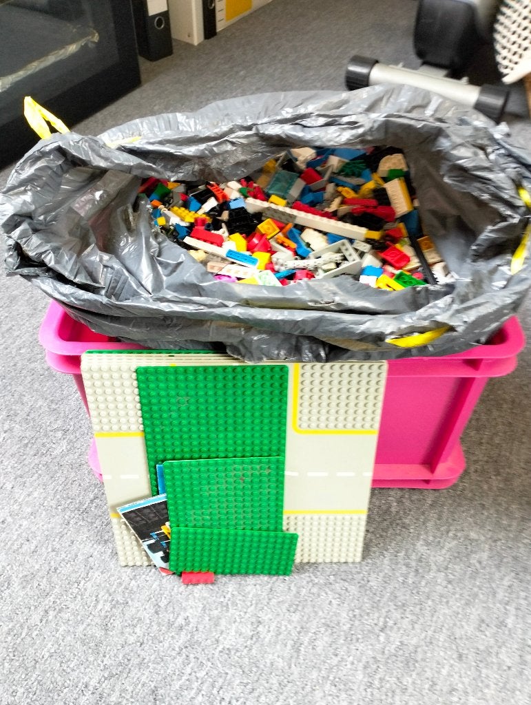 Lego 9 kilo jaren 1990 zoldervondst, Kinderen en Baby's, Speelgoed | Duplo en Lego, Ophalen, Gebruikt, Lego